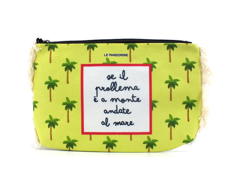 LE PANDORINE Maina Bag Mare Borsa Donna Yellow PE21DBH02803-04