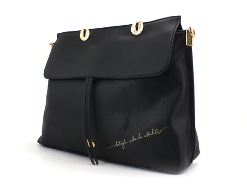 LE PANDORINE Gardenia Posty Dettagli Borsa Donna Black PE21DCF02827-03
