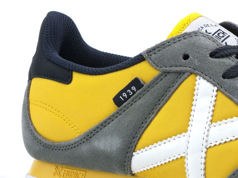 MUNICH Massana 412 Sneaker Uomo Yellow Grey Blue 8620412