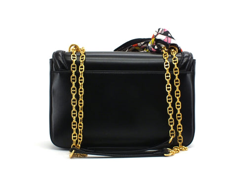 LOVE MOSCHINO Borsa Baguette Pelle Foulard Black JC4258PP0CKK0000