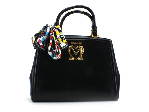 LOVE MOSCHINO Borsa PU Donna Foulard Black JC4260PP0CKK0000