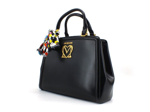 LOVE MOSCHINO Borsa PU Donna Foulard Black JC4260PP0CKK0000