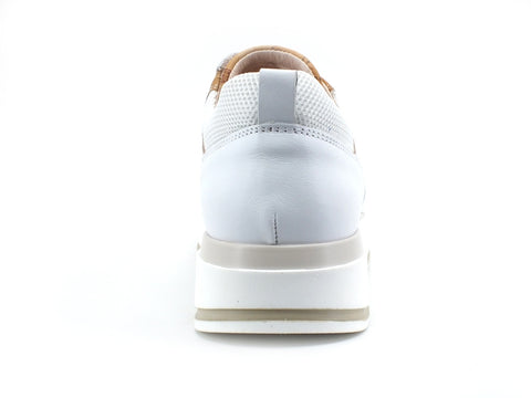 ALVIERO MARTINI 1A CLASSE Sneaker Running Geo Glitter White Jeans N0616-0929
