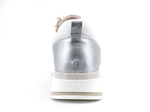 ALVIERO MARTINI 1A CLASSE Sneaker Running Donna Geo Glitter Silver N0615-0525