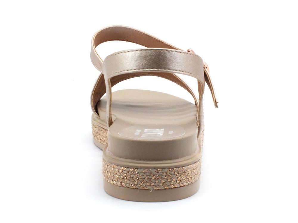 ALVIERO MARTINI 1A CLASSE Sandalo Listini Geo Corda Gold Pink Beige N0582-0568 - Sandrini Calzature e Abbigliamento