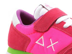 Load image into Gallery viewer, SUN68 Girl's Ally Nylon Sneaker Running Fluo Bambina Fuxia Fluo Z31401
