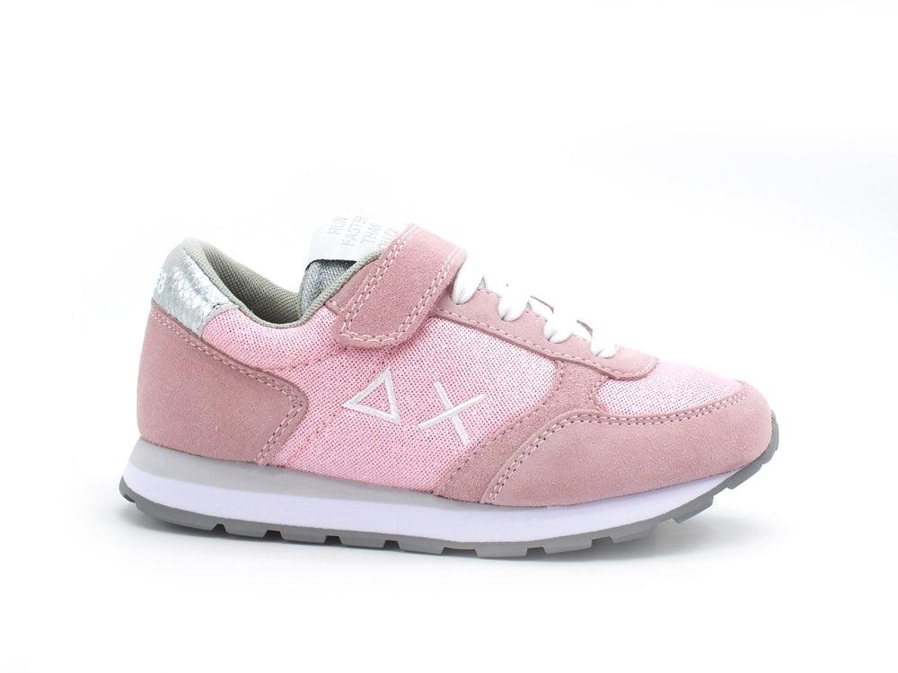 SUN68 Girl's Ally Solid Sneaker Running Girl's Pink Z31404