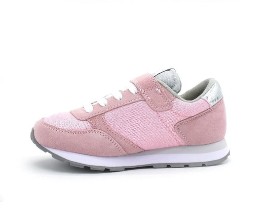 SUN68 Girl's Ally Solid Sneaker Running Bambina Rosa Z31404 - Sandrini Calzature e Abbigliamento