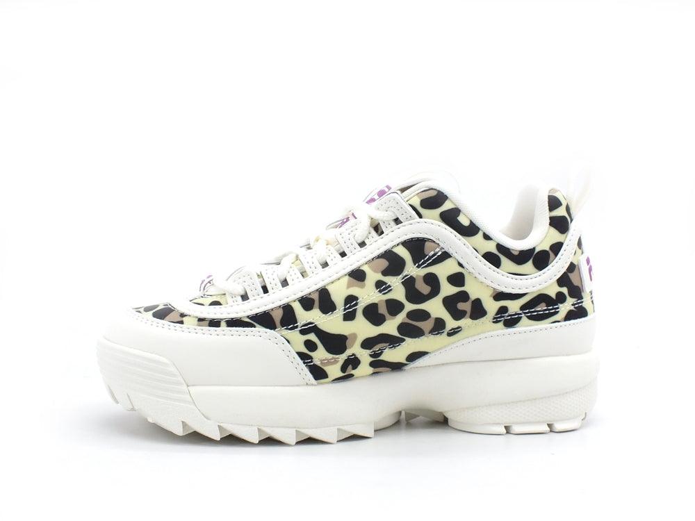 FILA Disruptor Kids Sneaker Baby Marshmallow Leopard 1011082.79G