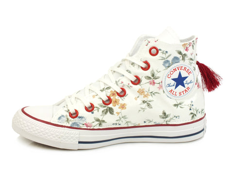 CONVERSE C.T. All Star LTD Hi Optical White Red Black 160421C