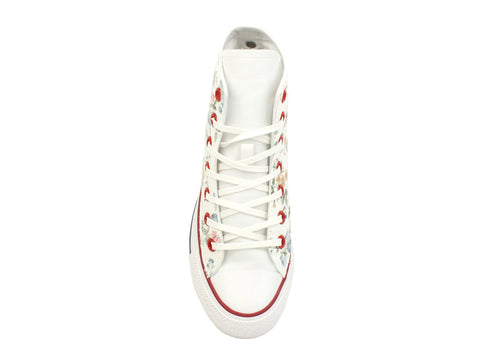 CONVERSE C.T. All Star LTD Hi Optical White Red Black 160421C