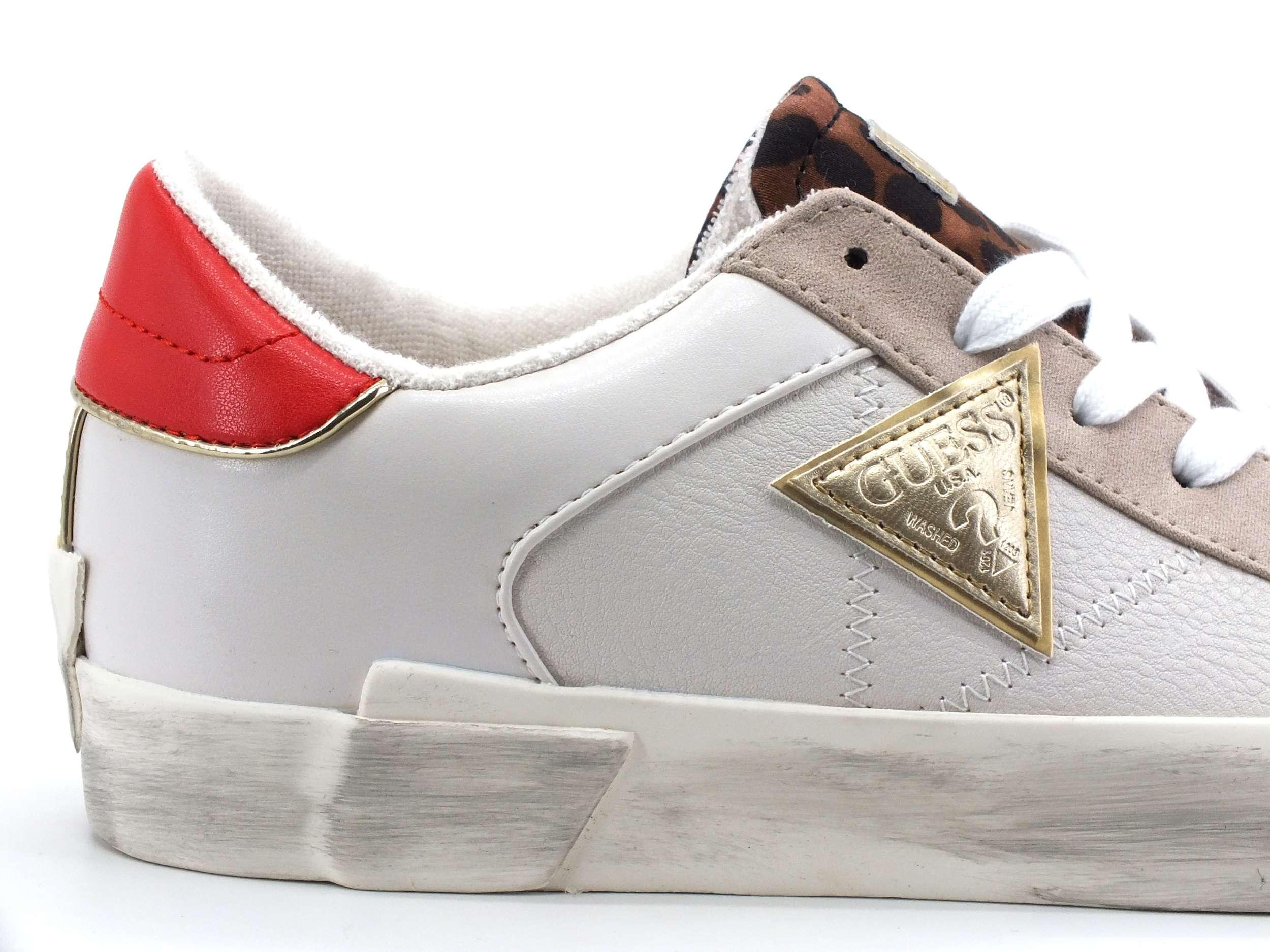 GUESS Sneaker Inserto Animalier - Sandrini Calzature e Abbigliamento