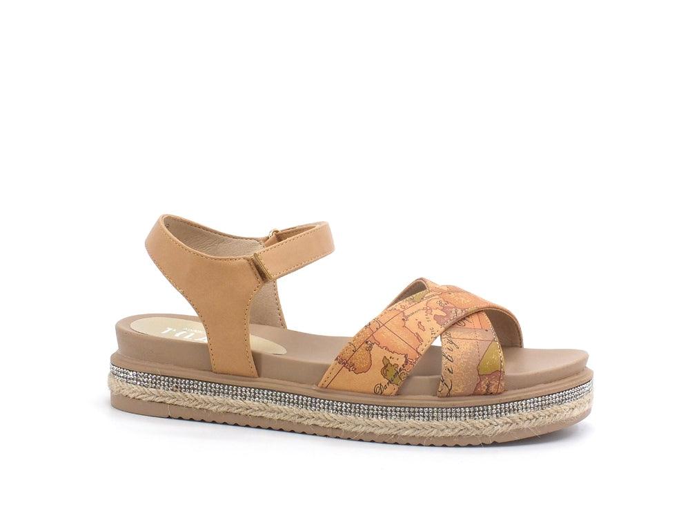 ALVIERO MARTINI 1A CLASSE Sandalo Fasce Geo - Sandrini Calzature e Abbigliamento