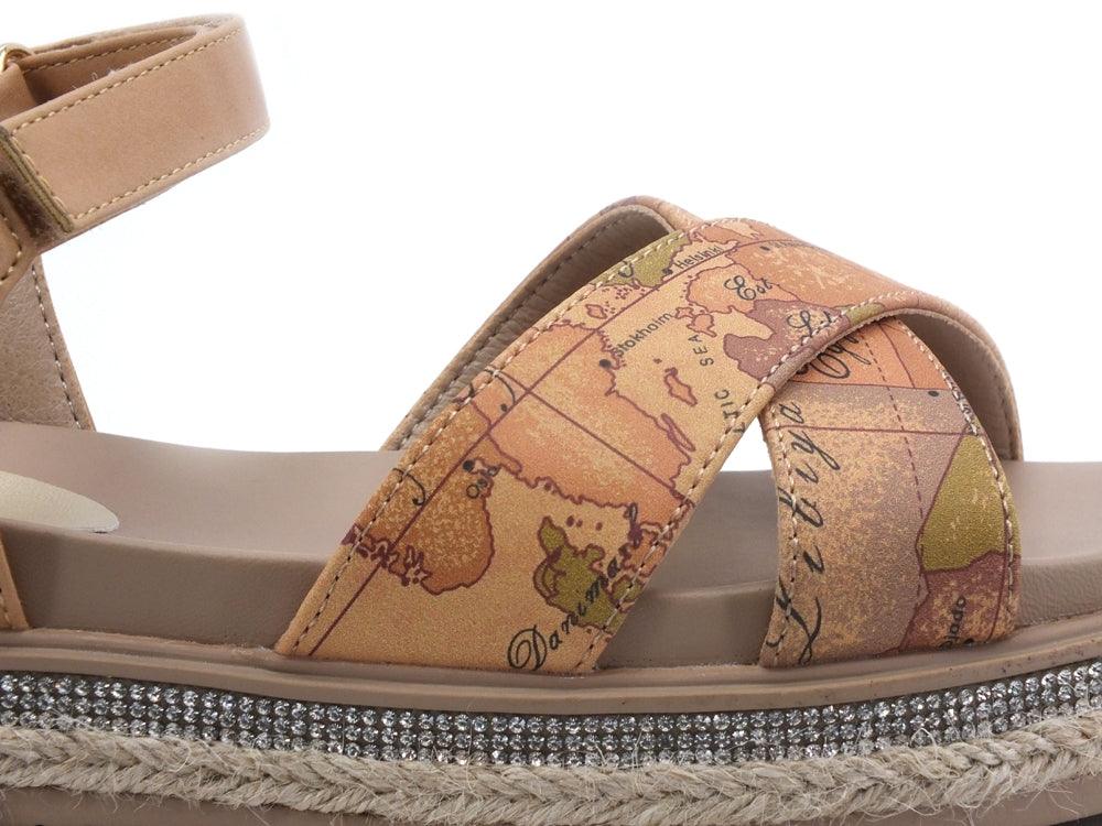 ALVIERO MARTINI 1A CLASSE Sandalo Fasce Geo - Sandrini Calzature e Abbigliamento