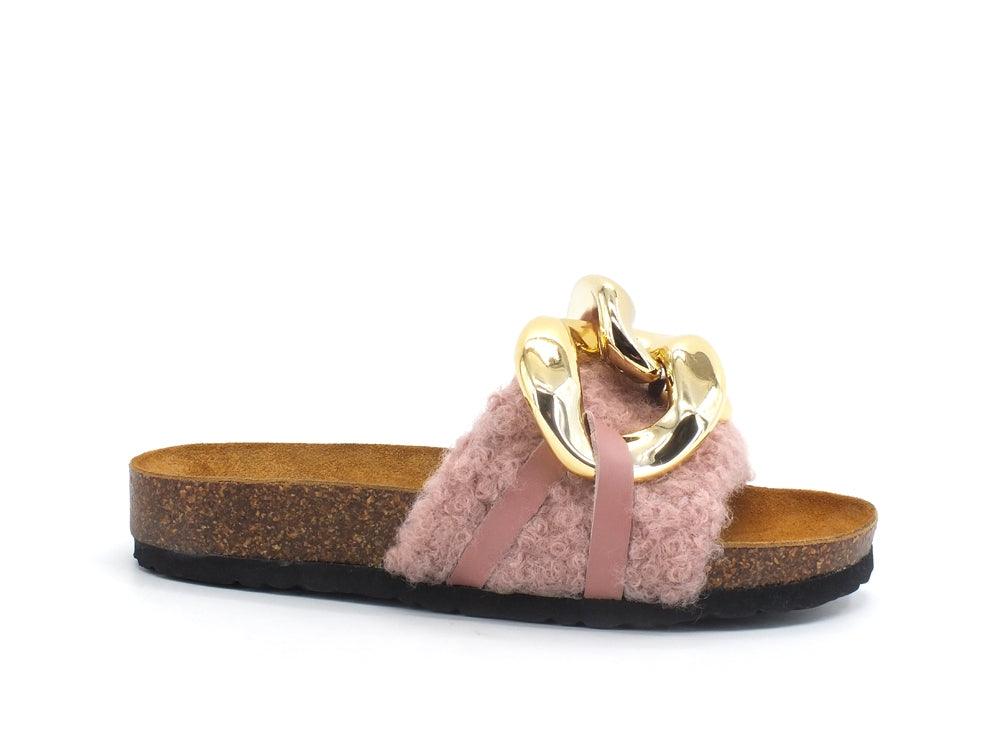 DIVINE FOLLIE Ciabatta Dolly Catena - Sandrini Calzature e Abbigliamento