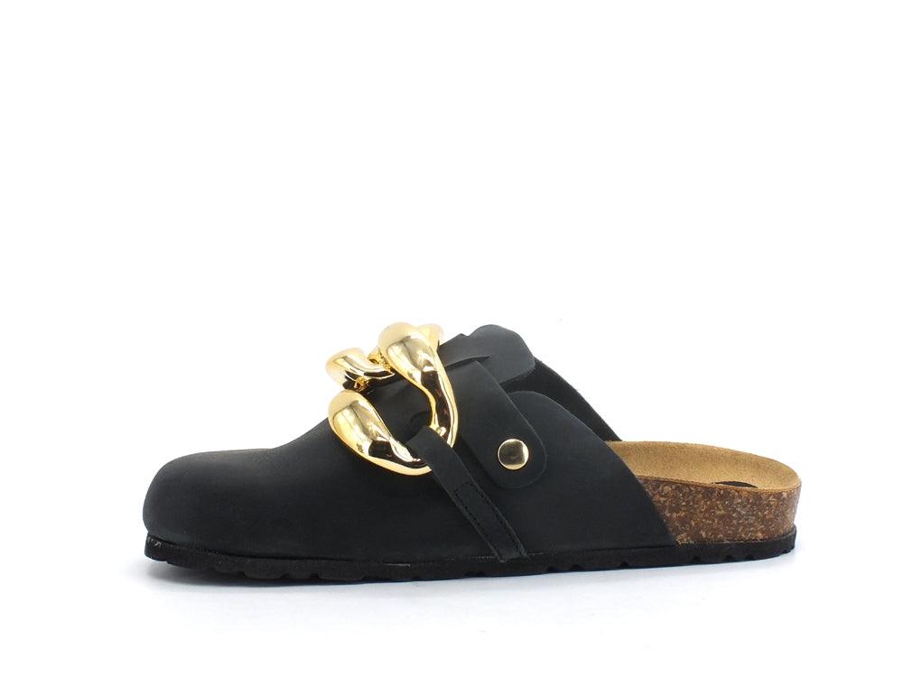 DIVINE FOLLIE Ciabatta Sabot Catena - Sandrini Calzature e Abbigliamento