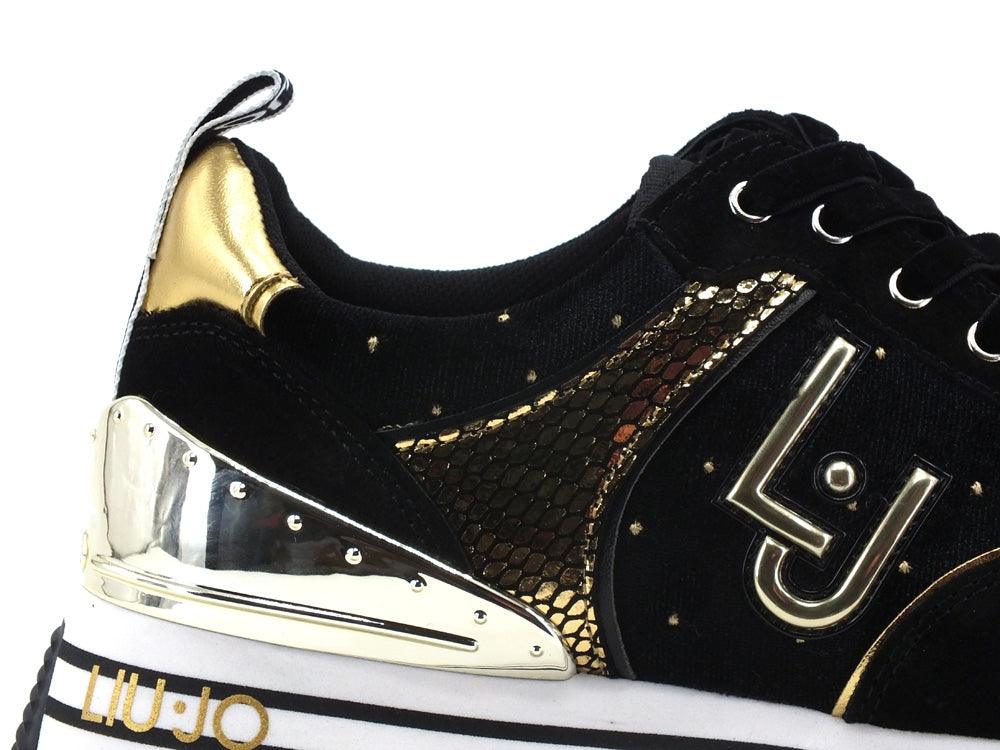 LIU JO Maxi Wonder 20 Sneaker Cow Suede - Sandrini Calzature e Abbigliamento