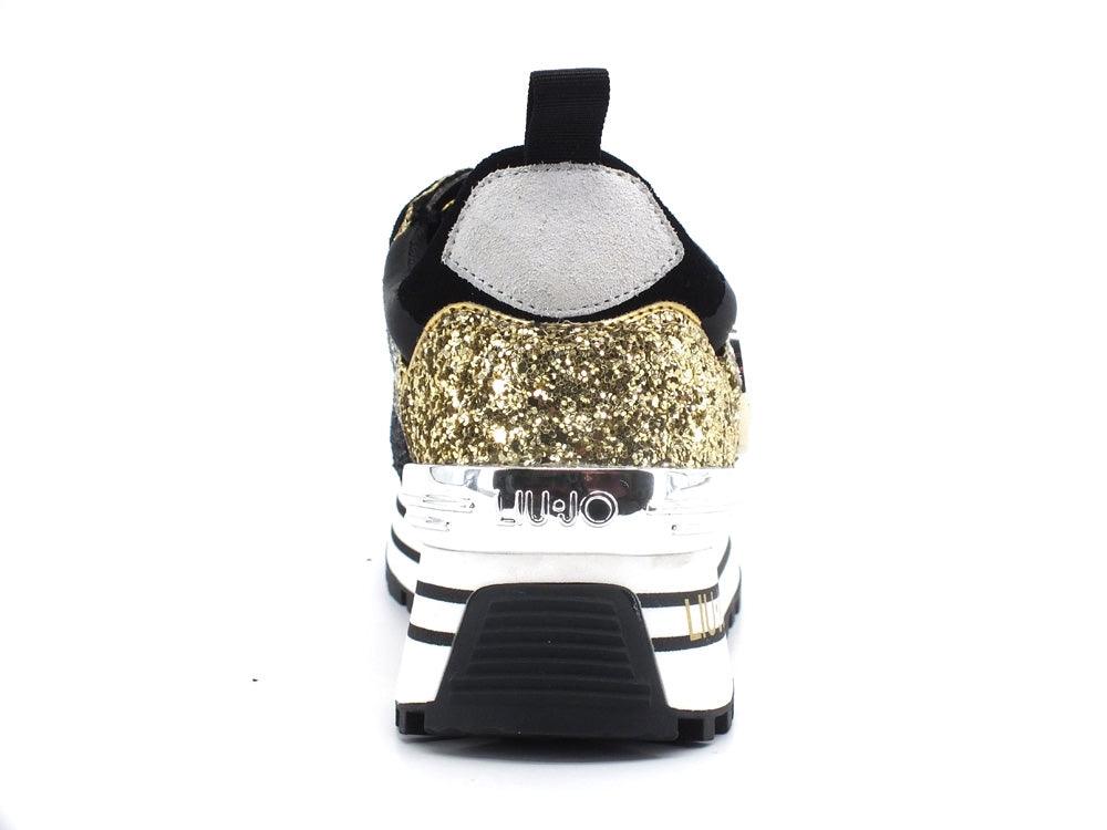 LIU JO Maxi Wonder 1 Sneaker Glitter - Sandrini Calzature e Abbigliamento