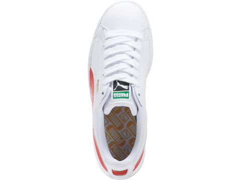 PUMA Basket Classic LFS White Flame Scarlet 354367 24