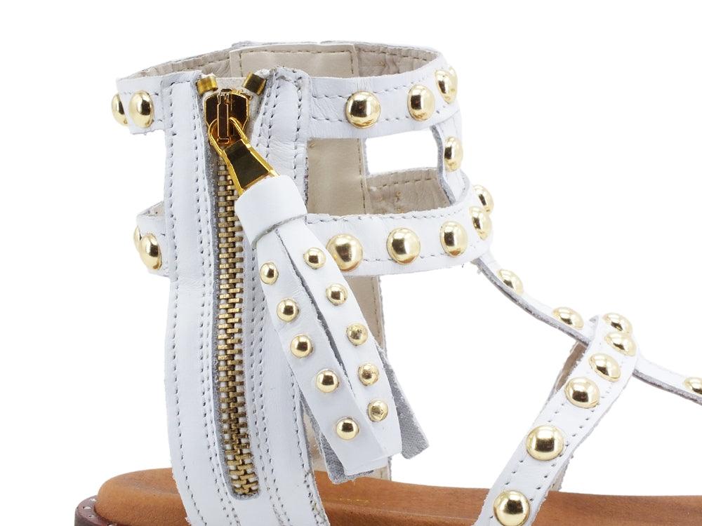 DIVINE FOLLIE Sandalo Gladiator Borchie - Sandrini Calzature e Abbigliamento