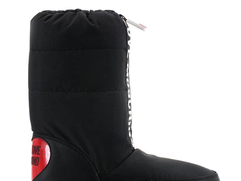 LOVE MOSCHINO Moonboot Skyboot Logo Pelo Cocco JA24232G0DISN11A - Sandrini Calzature e Abbigliamento