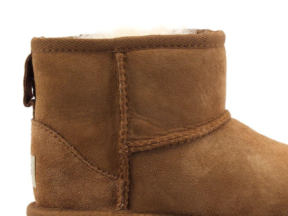 UGG Kids Classic Mini II Stivaletto Pelo Chestnut K1017715K - Sandrini Calzature e Abbigliamento