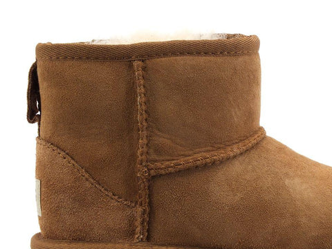 UGG Kids Classic Mini II Stivaletto Pelo Chestnut K1017715K - Sandrini Calzature e Abbigliamento