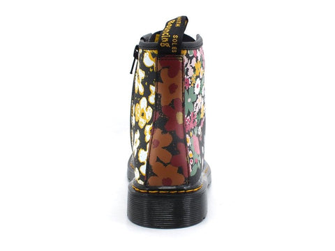 DR. MARTENS Floreal Mash Up K Hydro Anfibio Fiori Black 1460J-27093001 - Sandrini Calzature e Abbigliamento