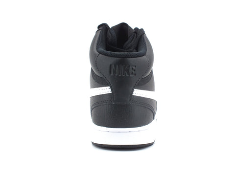 NIKE Court Vision Mid Sneaker Black White CD5466-001