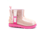 Load image into Gallery viewer, UGG Kid's Classic Clear Mini II Stivaletto Pelo Pink Combo K1121007K
