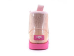 Load image into Gallery viewer, UGG Kid&#39;s Classic Clear Mini II Stivaletto Pelo Pink Combo K1121007K
