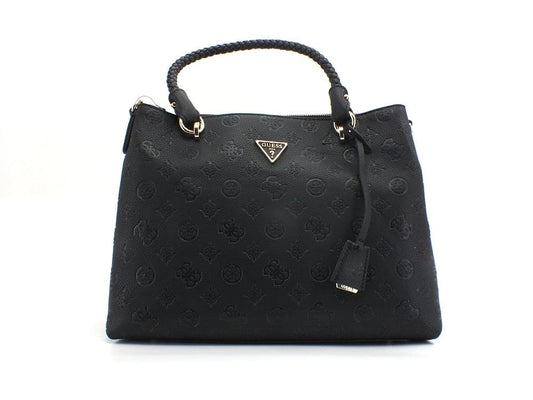 GUESS Helania Society Carryall Borsa Loghi Navy PG840310 - Sandrini Calzature e Abbigliamento