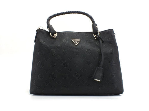 GUESS Helania Society Carryall Borsa Loghi Navy PG840310 - Sandrini Calzature e Abbigliamento