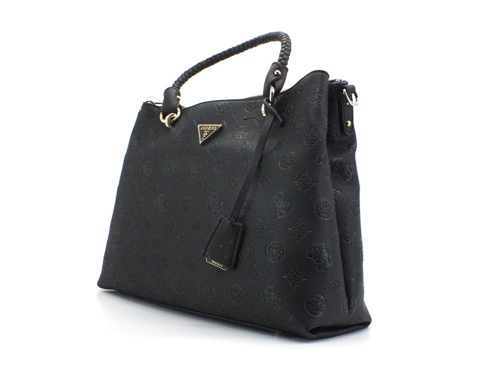 GUESS Helania Society Carryall Borsa Loghi Navy PG840310 - Sandrini Calzature e Abbigliamento