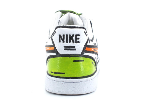 CUSTOM / NIKE Court Vision Low Sneaker Comics Multicolor DH3158-100