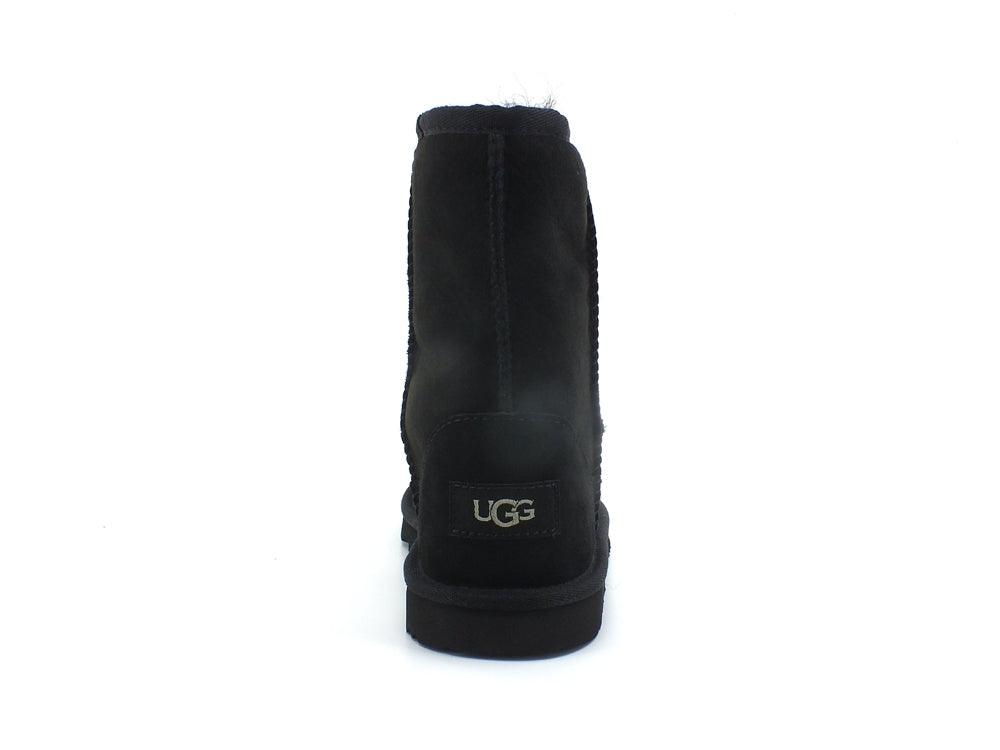 UGG Kid's Classsic II Baby Fur Boot Black K1017703K