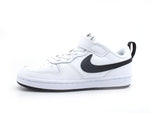 Load image into Gallery viewer, NIKE Court Borough Low 2 (PSV) Sneaker White Black BQ5451-104
