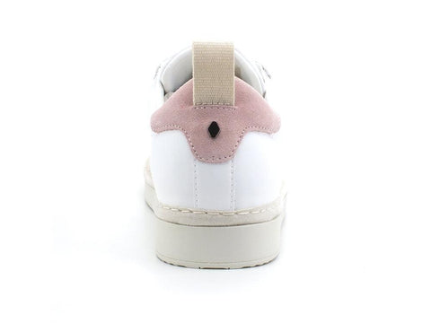 PAN CHIC Sneaker Pelle Neoprene White Neon Pink P01W2200100175