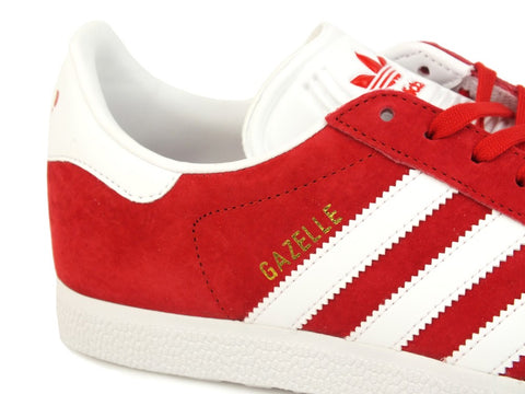 ADIDAS Gazelle Scarlet Red White S76228