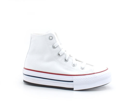 CONVERSE C.T. All Star Eva Lift Hi Sneaker Bambino White Garnet Navy 372860C