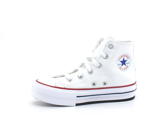 CONVERSE C.T. All Star Eva Lift Hi Sneaker Bambino White Garnet Navy 372860C