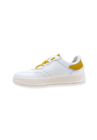 4LINE Fourline Sneaker Low Max Bianco Ocra X04 - Sandrini Calzature e Abbigliamento