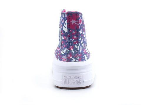 CONVERSE C.T. All Star Move Hi Sneaker Indigo Pink White 372756C