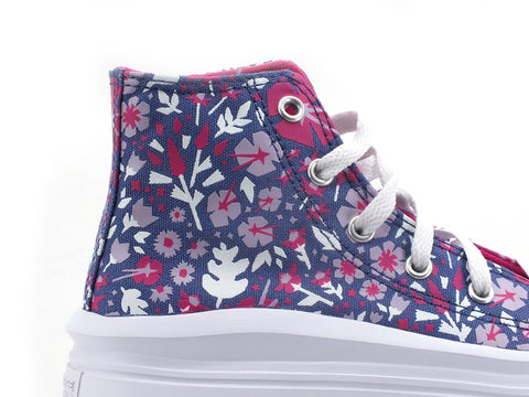 CONVERSE C.T. All Star Move Hi Sneaker Indigo Pink White 372756C