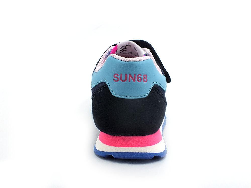 SUN68 Gilr's Ally Solid Sneaker Bambina Navy Blue Z32401 - Sandrini Calzature e Abbigliamento