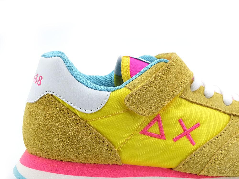 SUN68 Girl's Ally Solid Sneaker Bambino Giallo Z32401