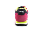 Load image into Gallery viewer, SUN68 Girl's Ally Solid Sneaker Bambino Fuxia Fluo Z32401

