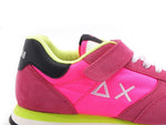 Load image into Gallery viewer, SUN68 Girl's Ally Solid Sneaker Bambino Fuxia Fluo Z32401
