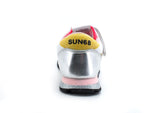 Load image into Gallery viewer, SUN68 Girl's Stargirl Glitter Logo Sneaker Bambino Bianco Z32411
