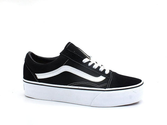VANS Old Skool Platform Sneaker Black White VN0A3B3UY281 - Sandrini Calzature e Abbigliamento